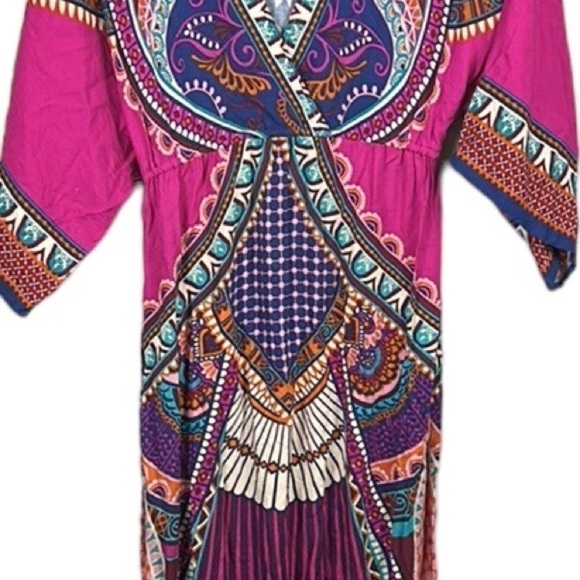 Flying Tomato Boho Maxi Dress Size S - Picture 8 of 11